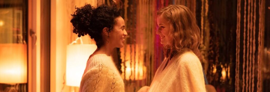 Ella Øverbye e Selome Emnetu in una scena di Dreams di Dag Johan Haugerud.