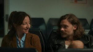 Andrea Bræin Hovig e Tayo Cittadella Jacobsen in una scena di Love di Dag Johan Haugerud.