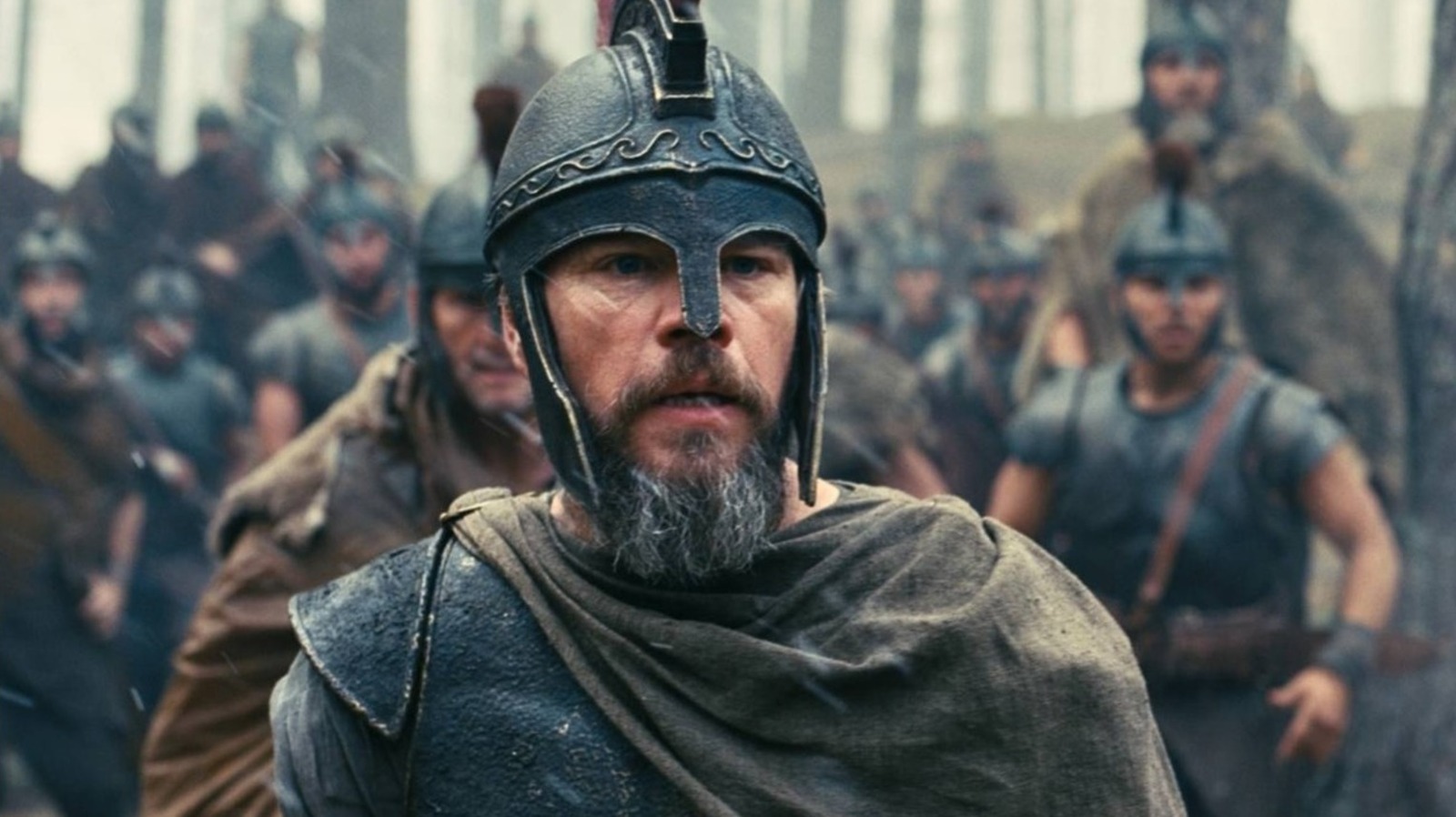 Matt Damon in Odissea di Christopher Nolan.